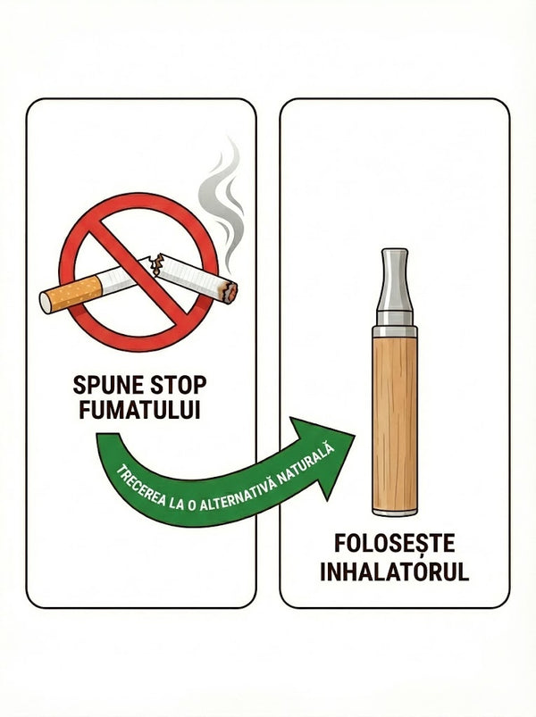 Inhalator Natural fără Nicotină
