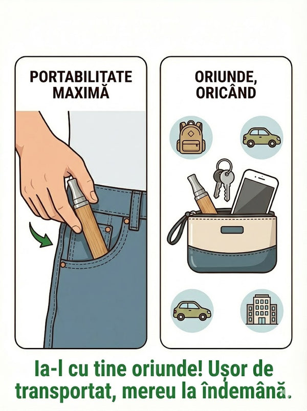 Inhalator Natural fără Nicotină